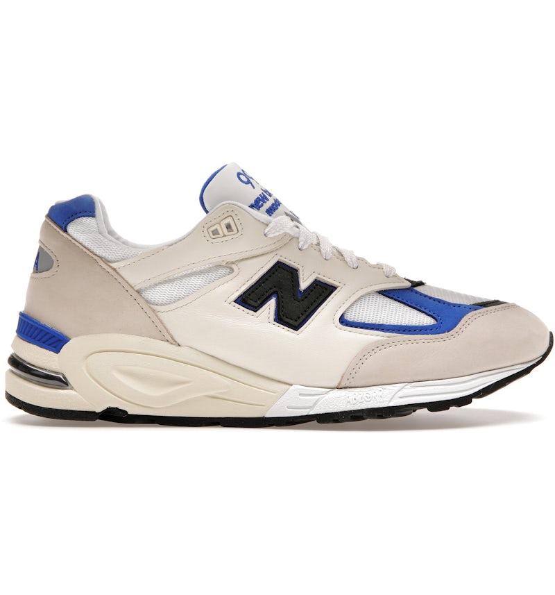 New Balance 990v2 MiUSA White Blue Men's M990WB2 US