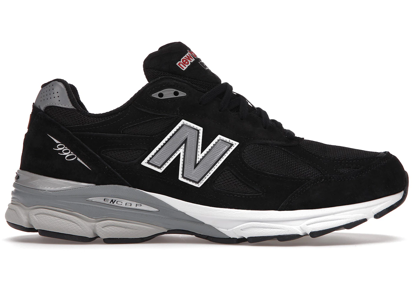 New Balance 990v3 MiUSA Black White Men's M990BS3 US