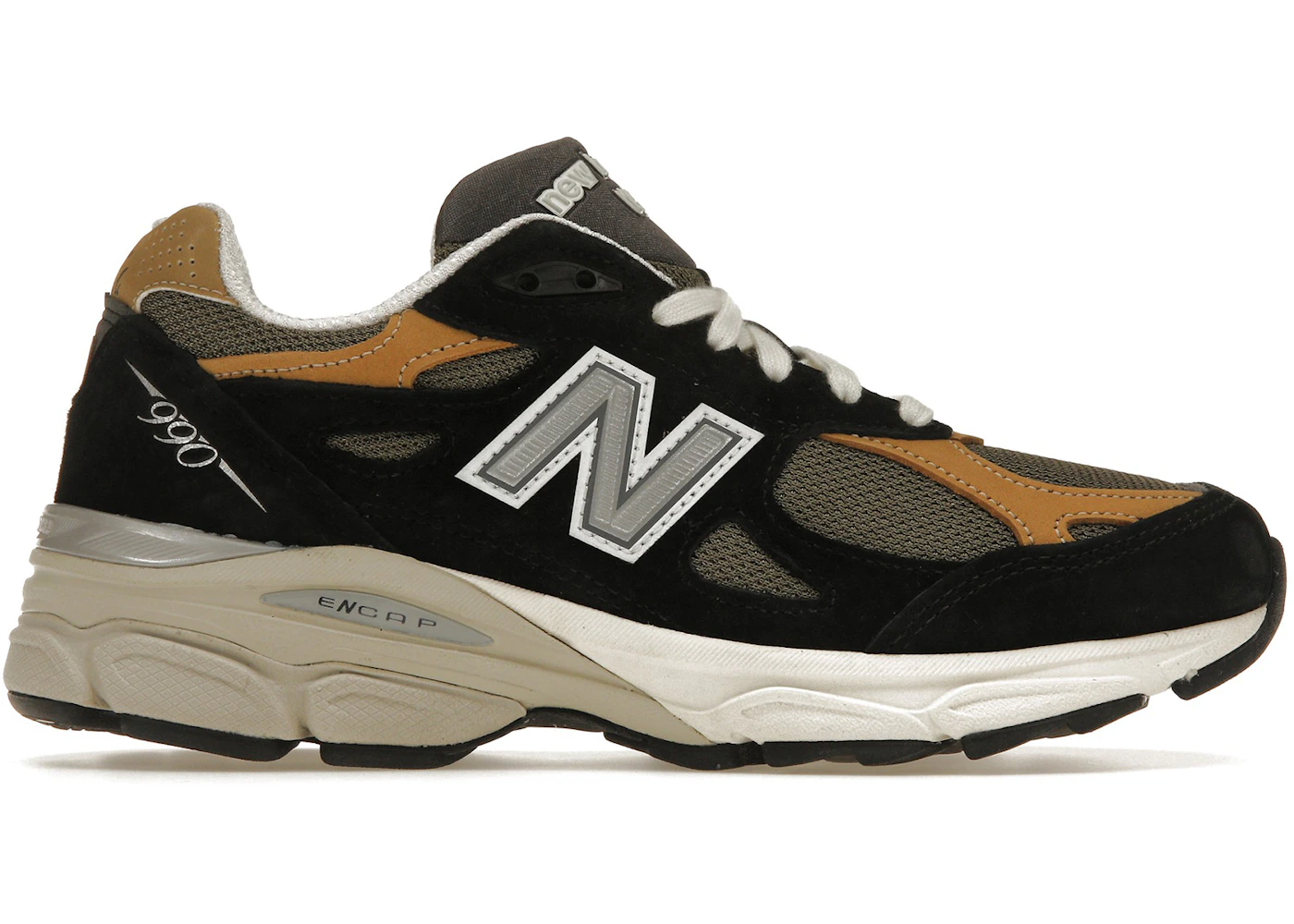 Tan and black new balance Clearance
