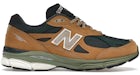 New Balance 990v3 MiUSA Tan Green