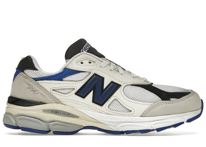 New Balance 990v3 MiUSA White Blue Men's - M990WB3 - US