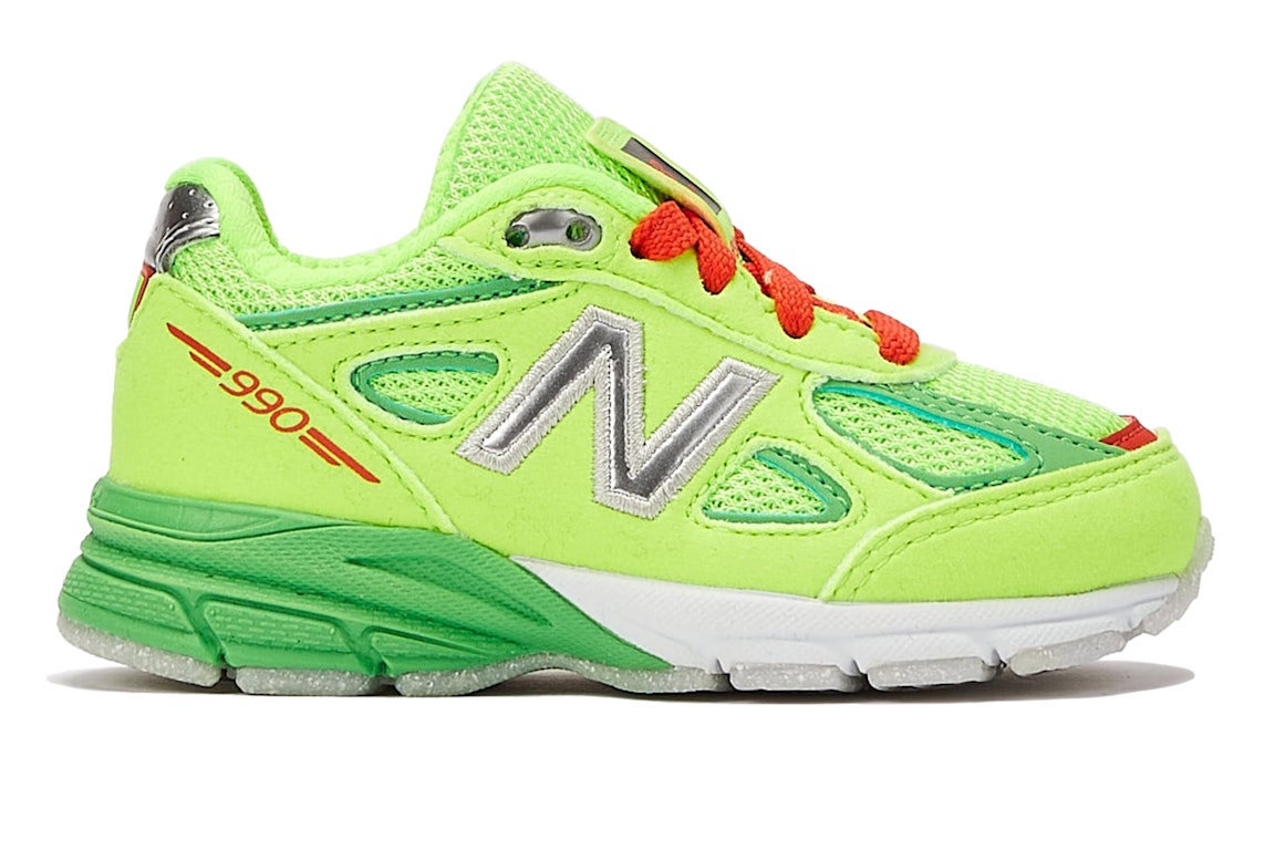 Pre-owned New Balance 990v4 Dtlr Festive (td) In Green/green/red