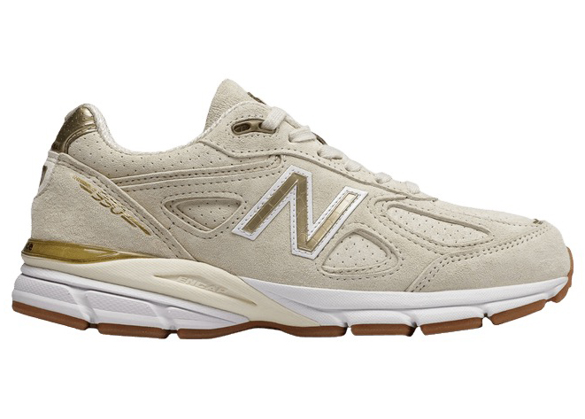 New Balance 990v4 Made in USA Angora (Women's) - W990AG4 - US