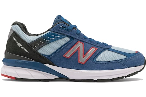 HOT 990v5 New Balance 990 Blue Red New Balance 990v5