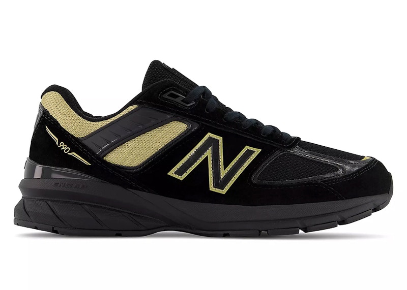 new balances black and gold