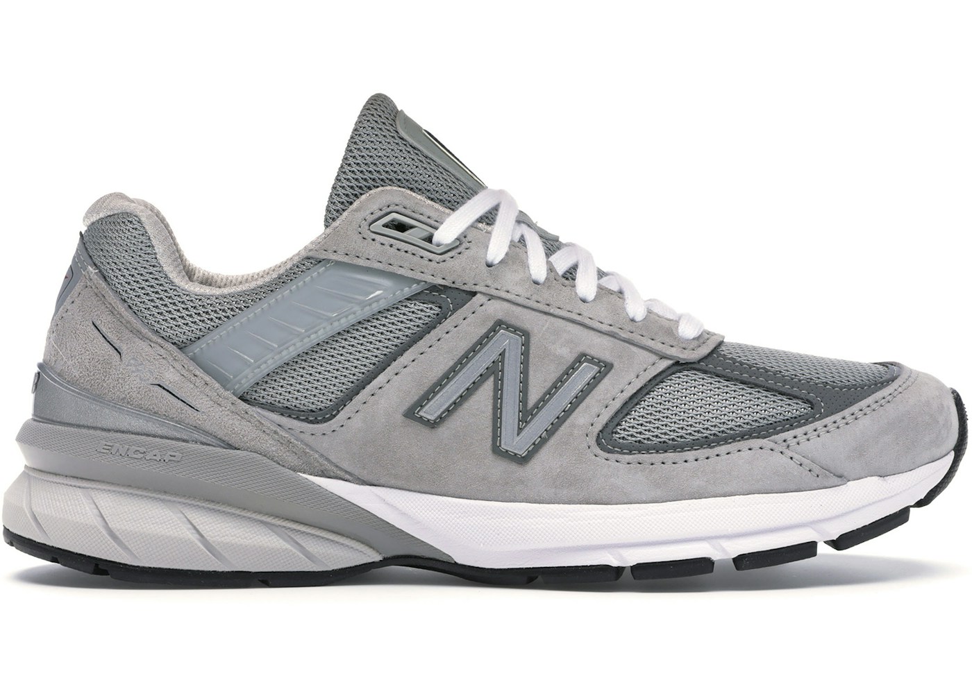 Grey new balance 990 grade school Clearance