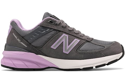 New Balance 990v5 MiUSA Lead Dark Violet Glow (de mujer) W990DV5
