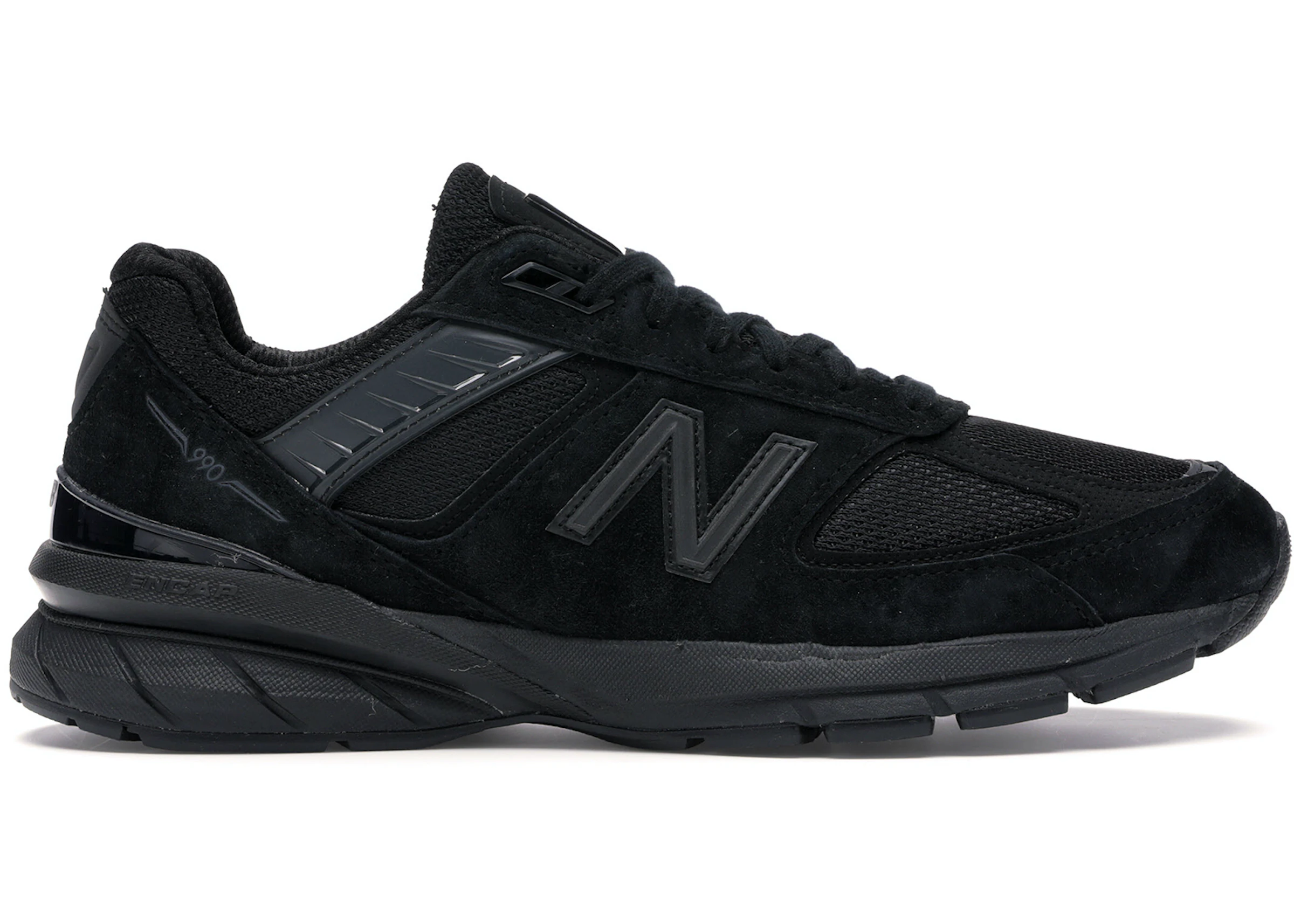 Lost Thorns Overcast New Balance 990v5 Made in USA Triple Black - M990BB5 - US