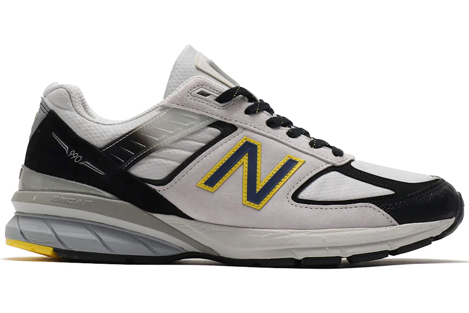 New Balance 990v5 Silver Black Yellow Men s M990SB5 US