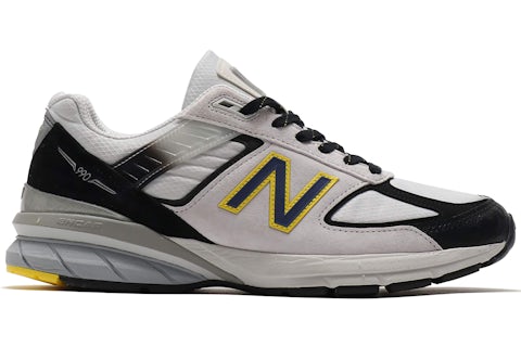New Balance 990v5 Silber Schwarz Gelb Herren – M990SB5 – DE