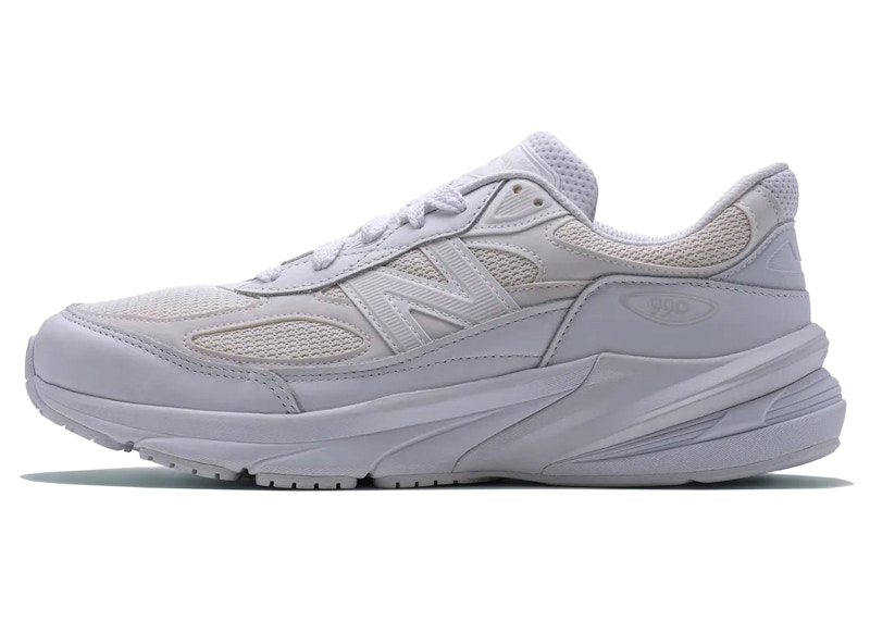 Pre-owned New Balance Men's 990v6 Miusa Comme Des Garçons Homme Sneakers In White
