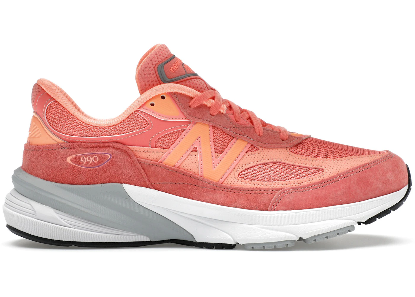 Sunrise Rose 990v5 Red New Balance 990v5 Made In USA Sunrise Rose