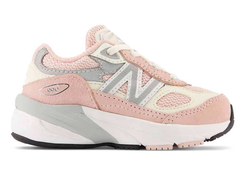 Pre-owned New Balance 990v6 Sneakers In Pink Haze/white In Multi