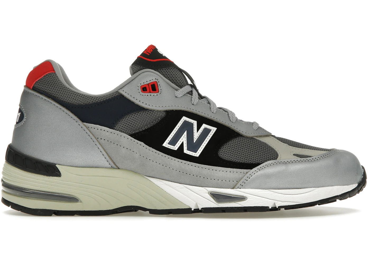 New Balance 991 MiUK Silver Men's M991SKR US