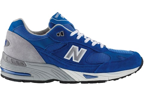 New Balance 991 MiUK Blue Gray Men's M991BLW US