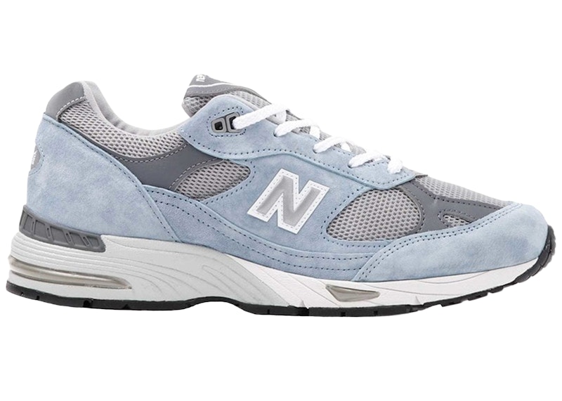 New Balance 991 MiUK Dusty Blue Smoked Pearl (Women's) - W991BGG - US