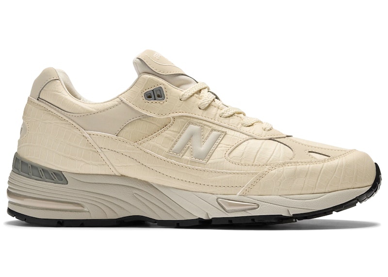 New Balance 991 MiUK Oyster Grey Crocodile Men's - M991CR1 - US
