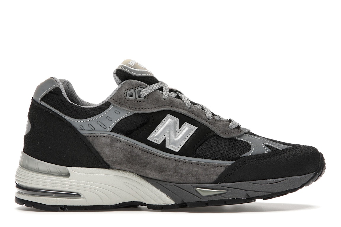 Pre-owned New Balance 991 Slam Jam In Black/grey-silver