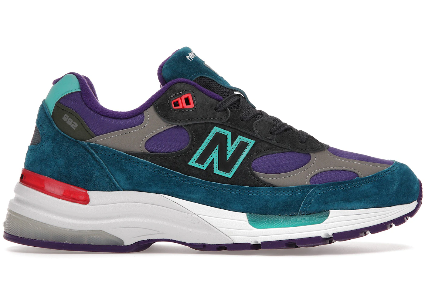 New Balance 992 Concepts Purple Grey Green Men's - M992TC - US