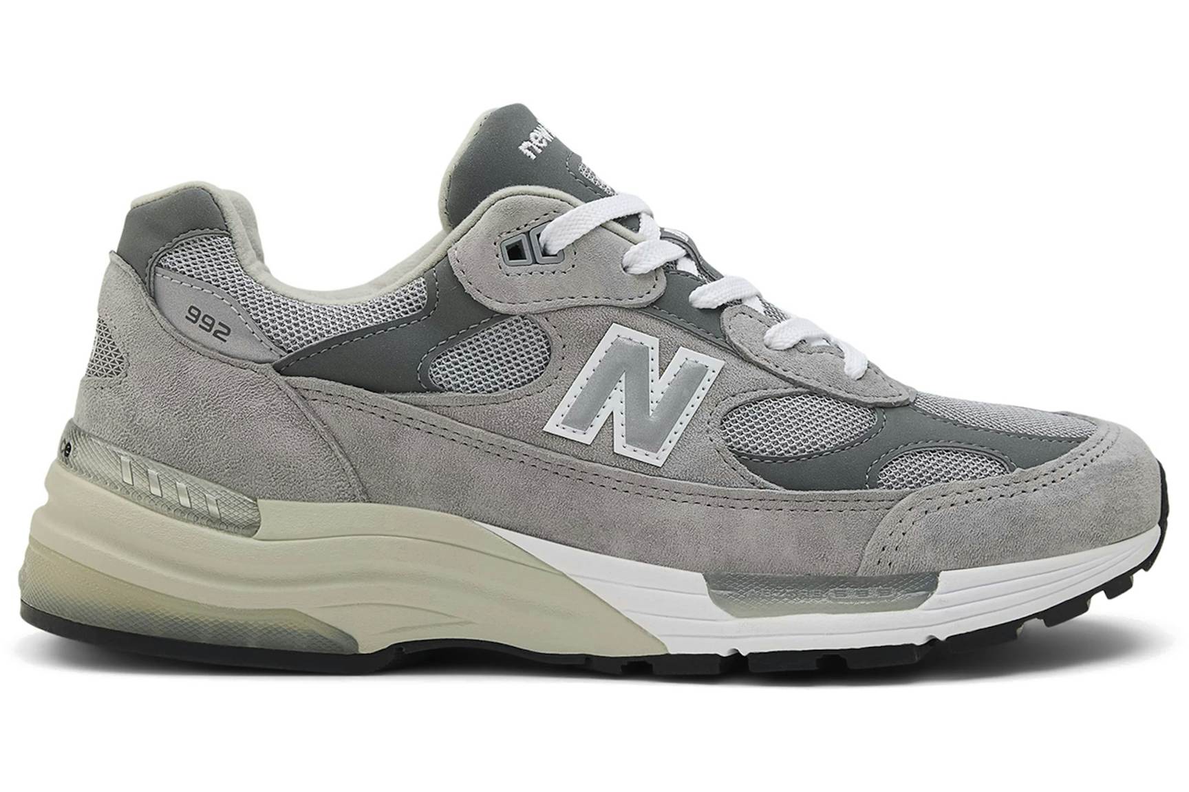 New Balance 992 MiUSA Grey Silver Metallic Men's - U992GY - US