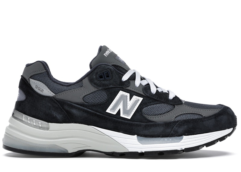 New Balance 992 Navy Grey Men's - M992GG - US