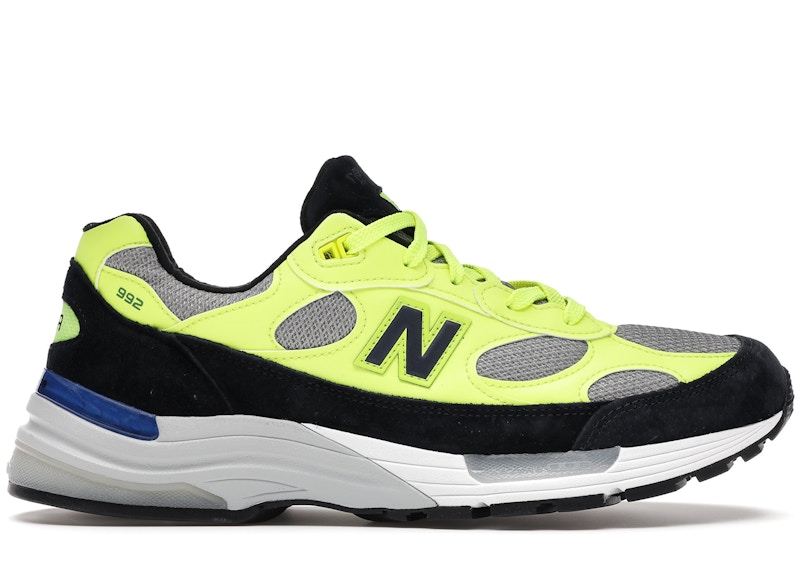 New Balance 992 Neon Yellow Black Men's - M992AF - US