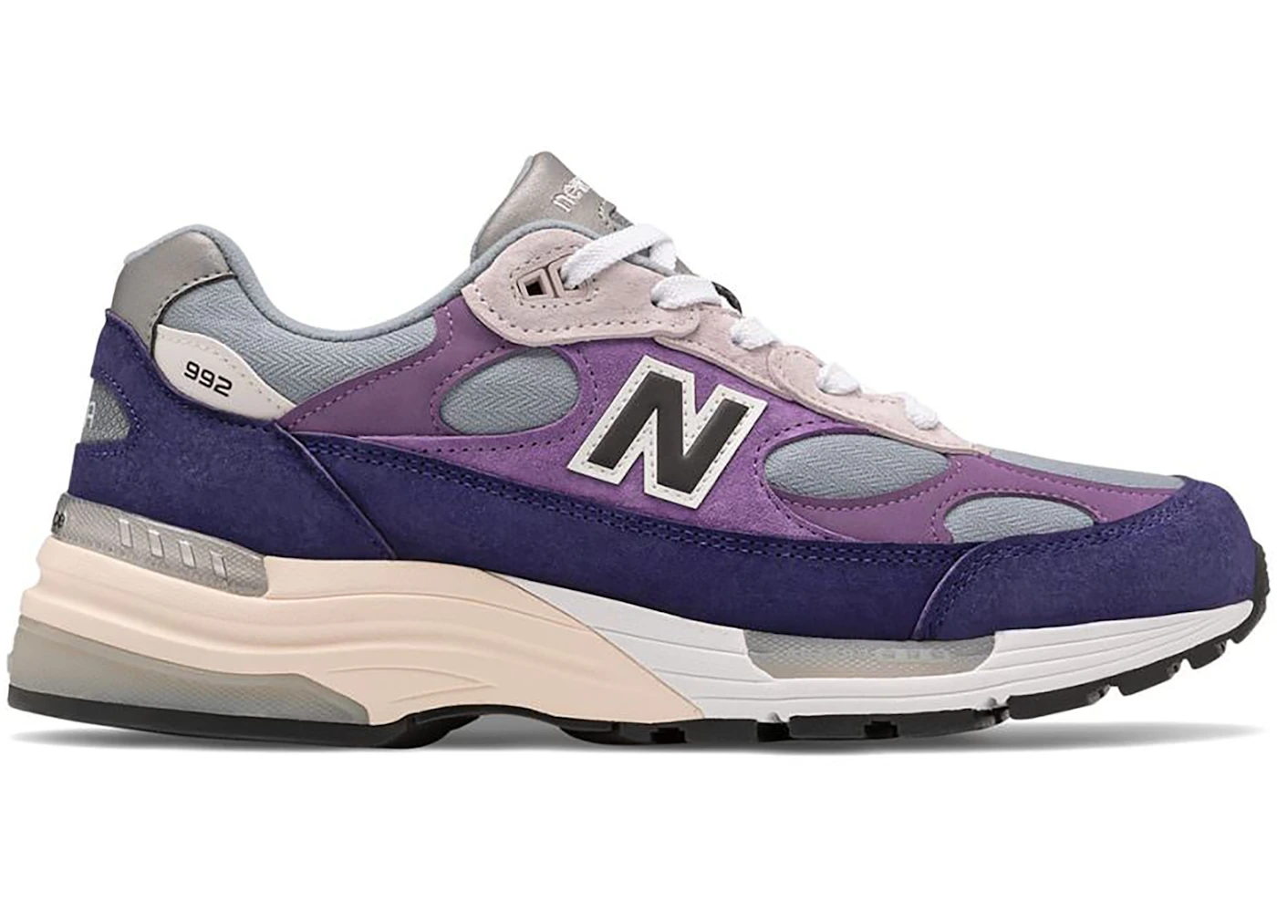 New balance top 992 purple grey