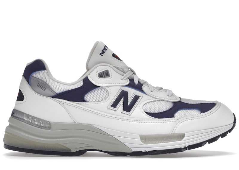 New Balance 992 White Navy Men's - M992EC - US