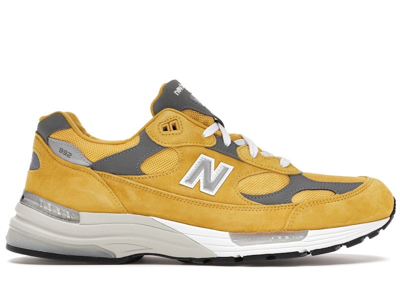 New Balance 992 Yellow Grey Men's - M992BB - US