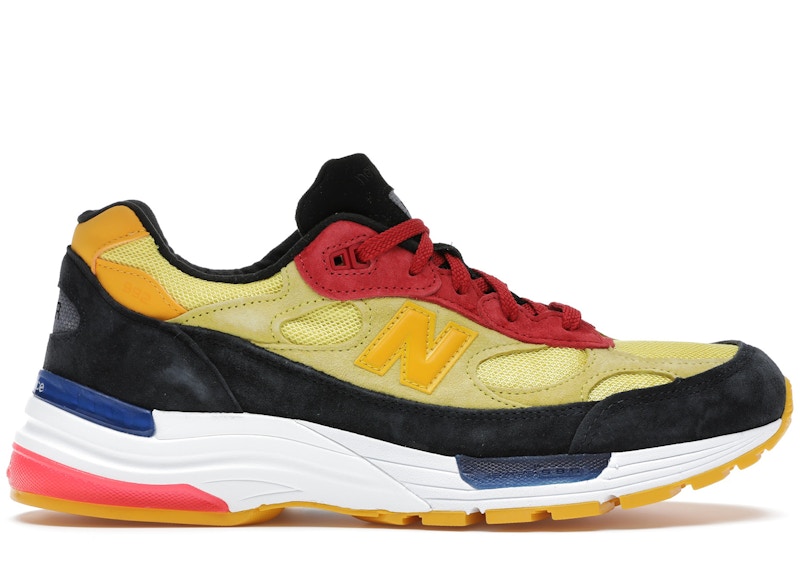 New Balance 992 Yellow Red Men's - M992DM - US