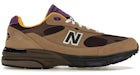 New Balance 993 MiUSA Mushroom Midnight Violet