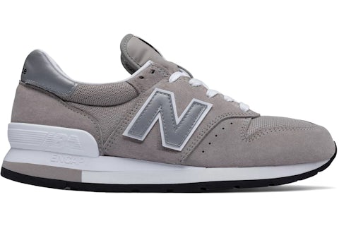 New Balance 995 MiUSA Grey Silver Men's Trainers M995GR GB