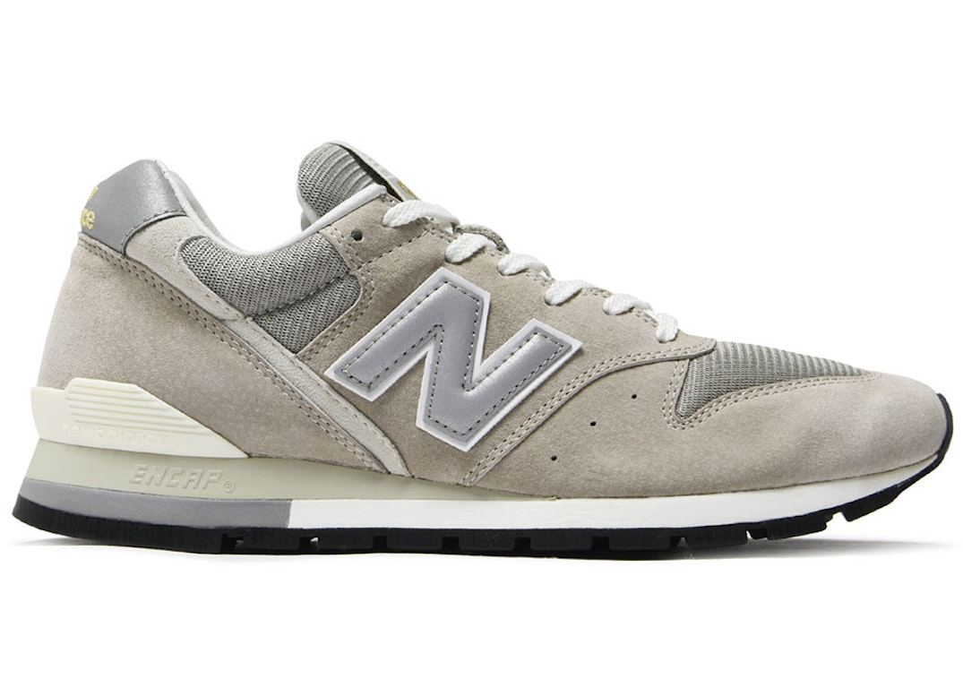 Pre-owned New Balance 996 Made In Japan Grey In Grey/white-black
