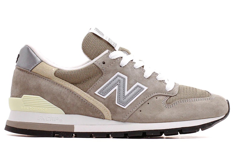 New Balance 996 MiUSA Grey Silver Men's - U996GR - US