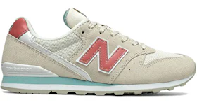 New Balance 996 Off White Pink Teal (Women's)
