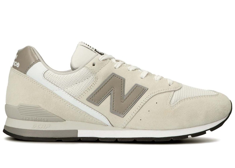 New balance 996 outlet cream and gold trainers