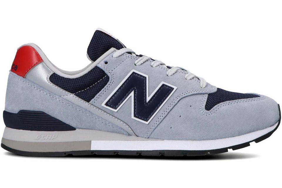 New balance 996 grey navy red Clearance