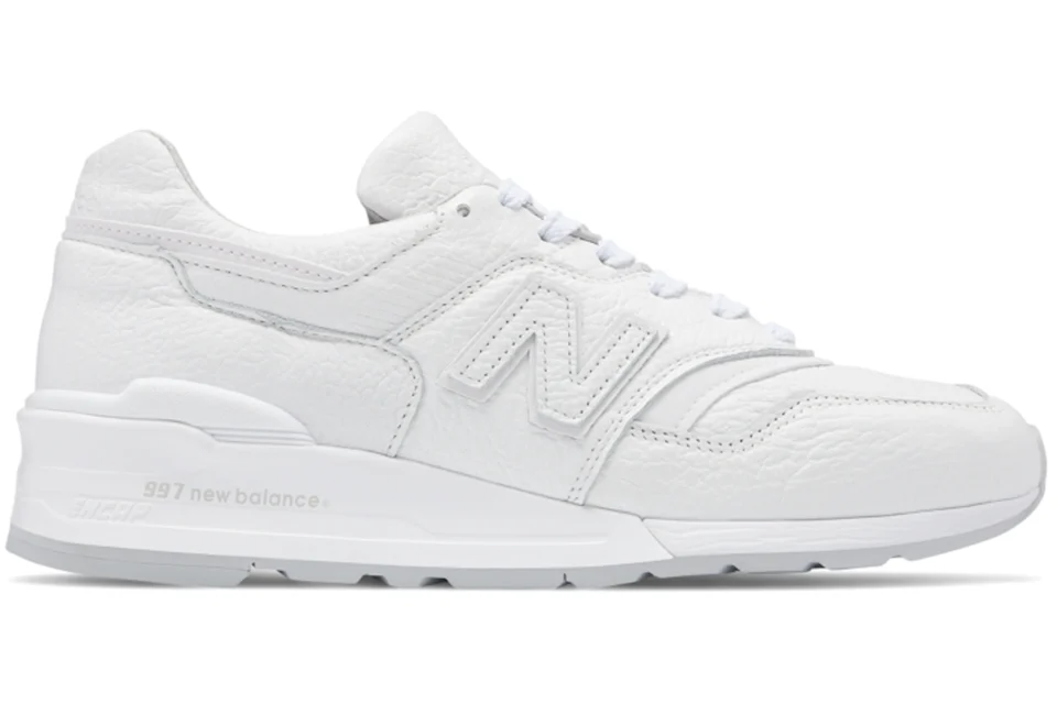 New Balance 997 Bison White