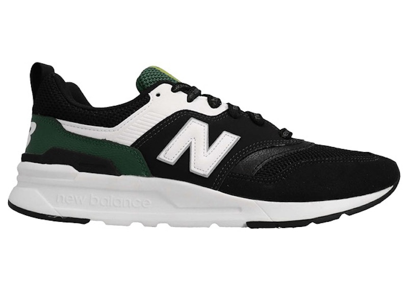 New balance 997 hot sale black and white