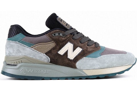 New Balance 998 Marron Sarcelle Homme Style M998AWA FR