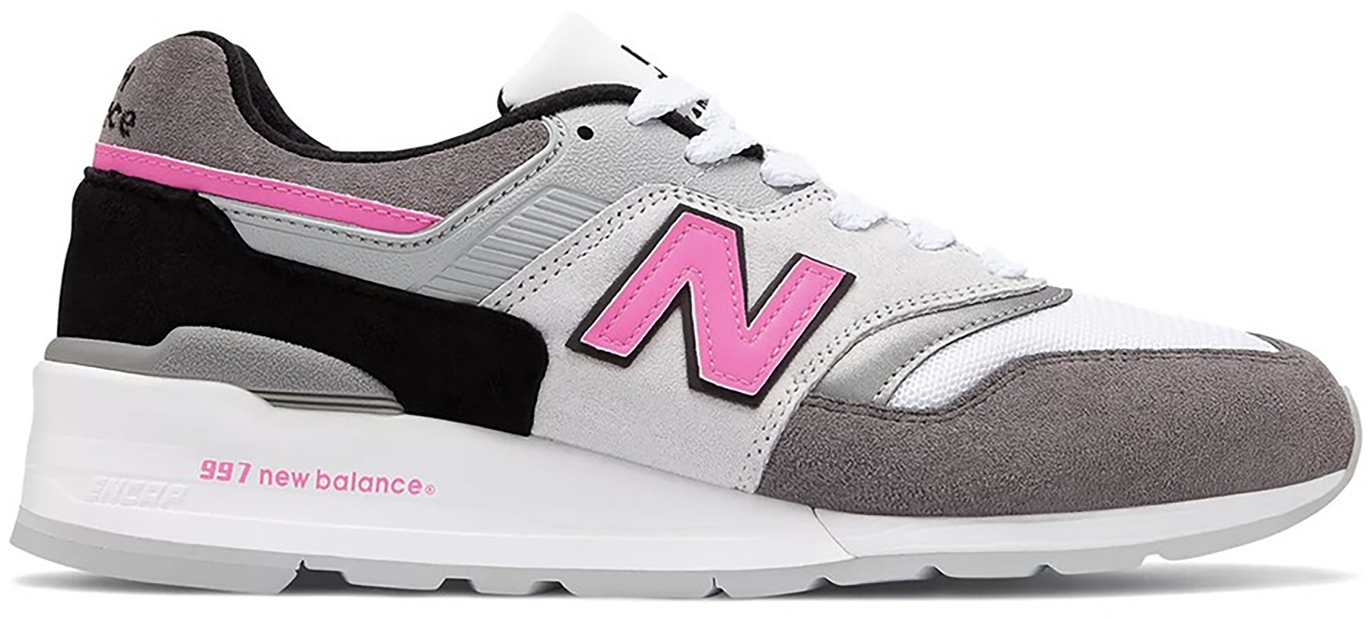 new balance 997 grey pink