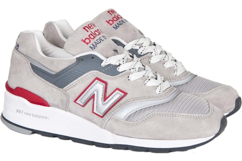 New Balance 997 Grey Red Men s M997CGR US