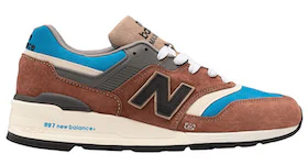 New Balance 997 Made in USA Elevated Basics Brown Blue White