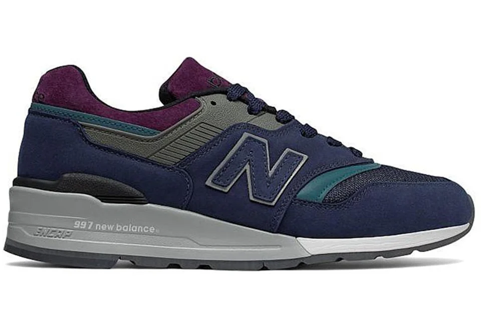 New Balance 997 Northern Lights Navy Grey Men s M997PTB US