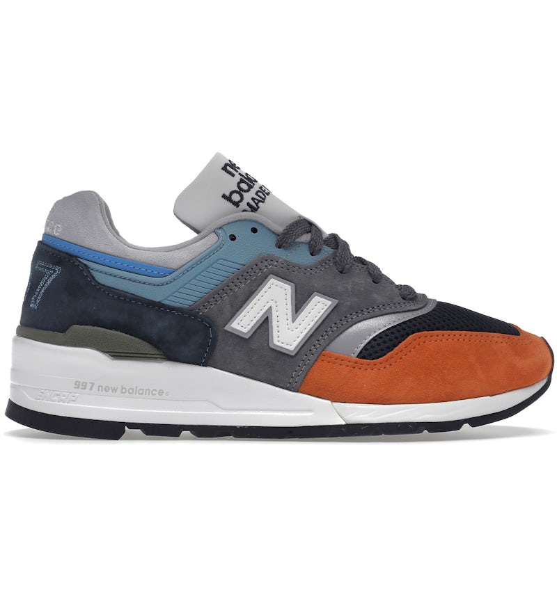 New Balance 997 Oversized Blue Orange Men's M997NAG US