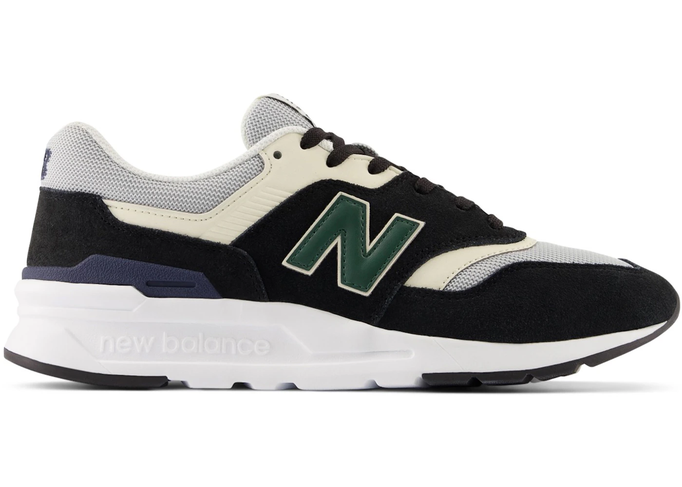 New Balance 997H Black Nightwatch Green Men's Trainers CM997HSY GB
