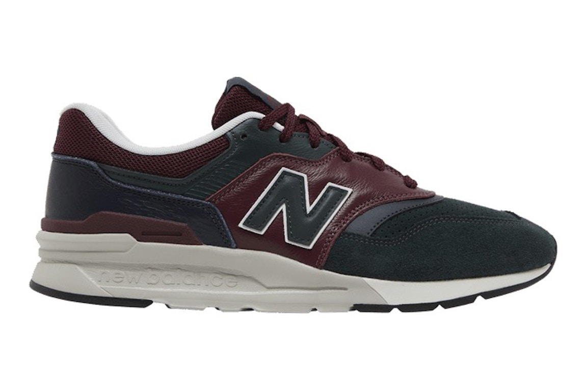 Pre-owned New Balance 997h Burgundy Emerald In Burgundy/emerald