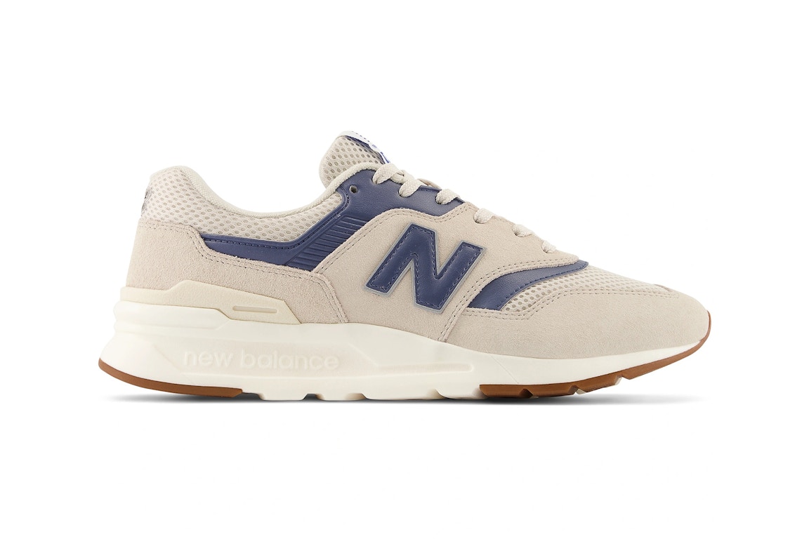 Pre-owned New Balance 997h Ecru Dark Blue In Ecru/dark Blue