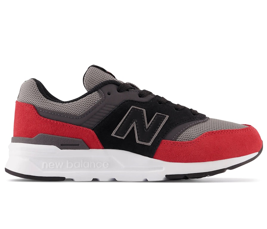 Pre-owned New Balance 997h Team Red Grey Black (gs) In Team Red/grey/black