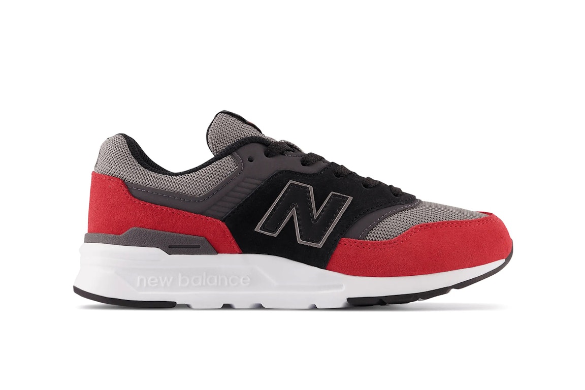 Pre-owned New Balance 997h Team Red Grey Black (gs) In Team Red/grey/black